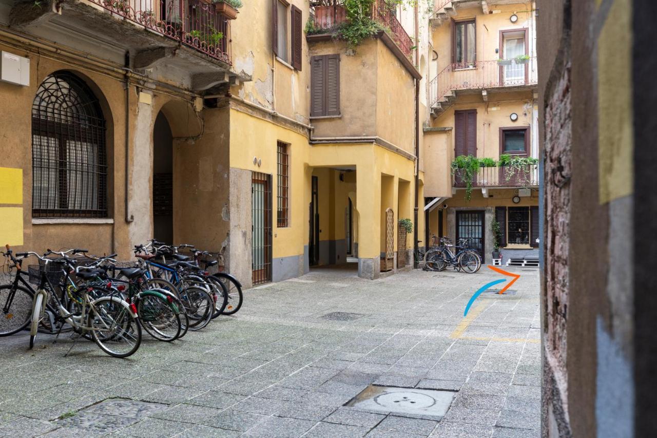 Ferienwohnung Domus Ticinese Mailand Exterior foto